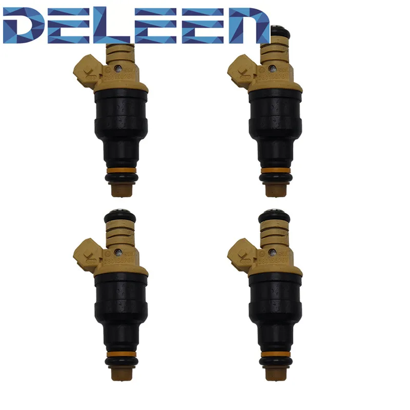 

Deleen Oem топливный набор инжекторов 4 0280150761 для 89-94 Saab 900 2.0L с турбонаддувом автомобильные аксессуары