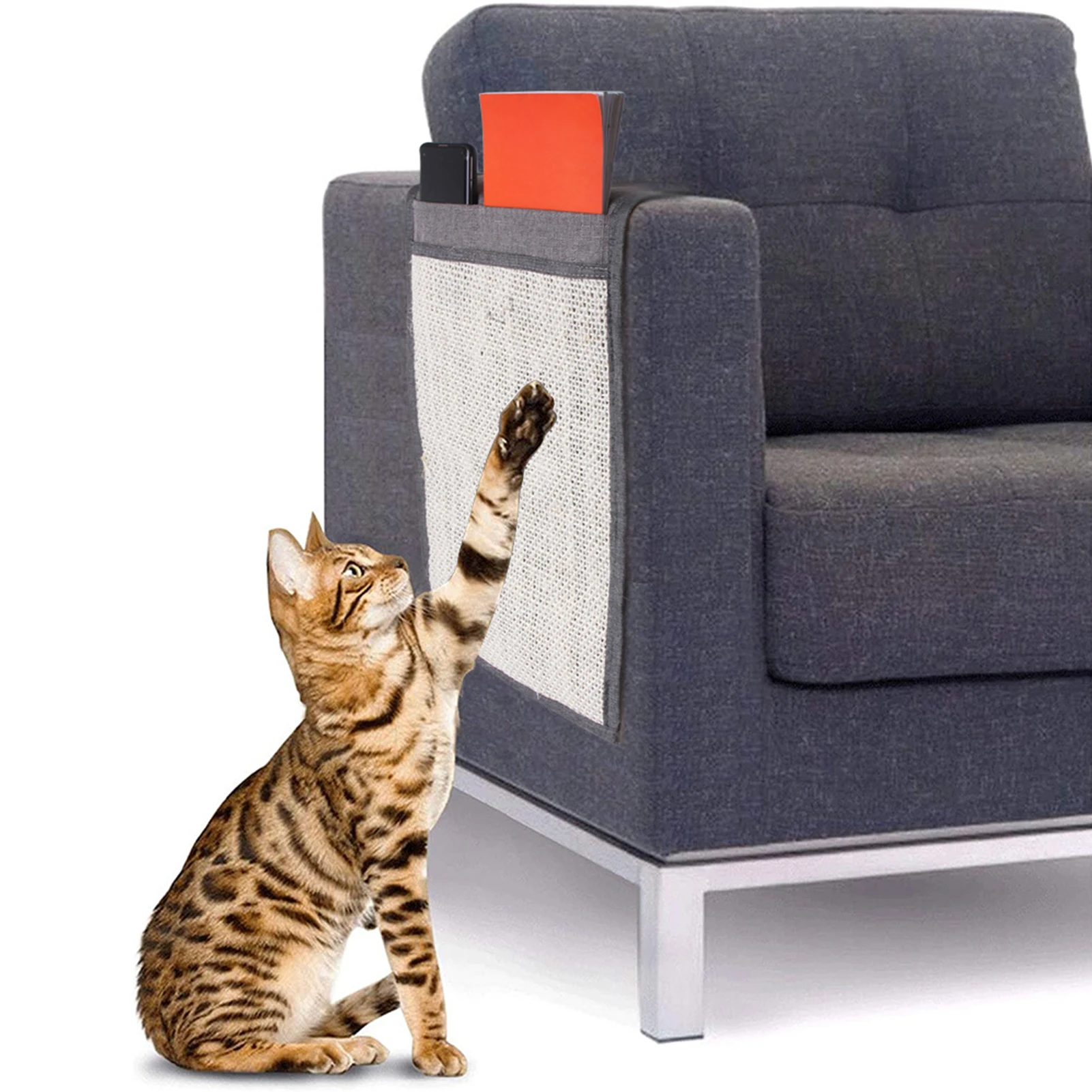 

Cat Scratching Mat Sisal Couch Protector Cat Scratcher Sofa Cover