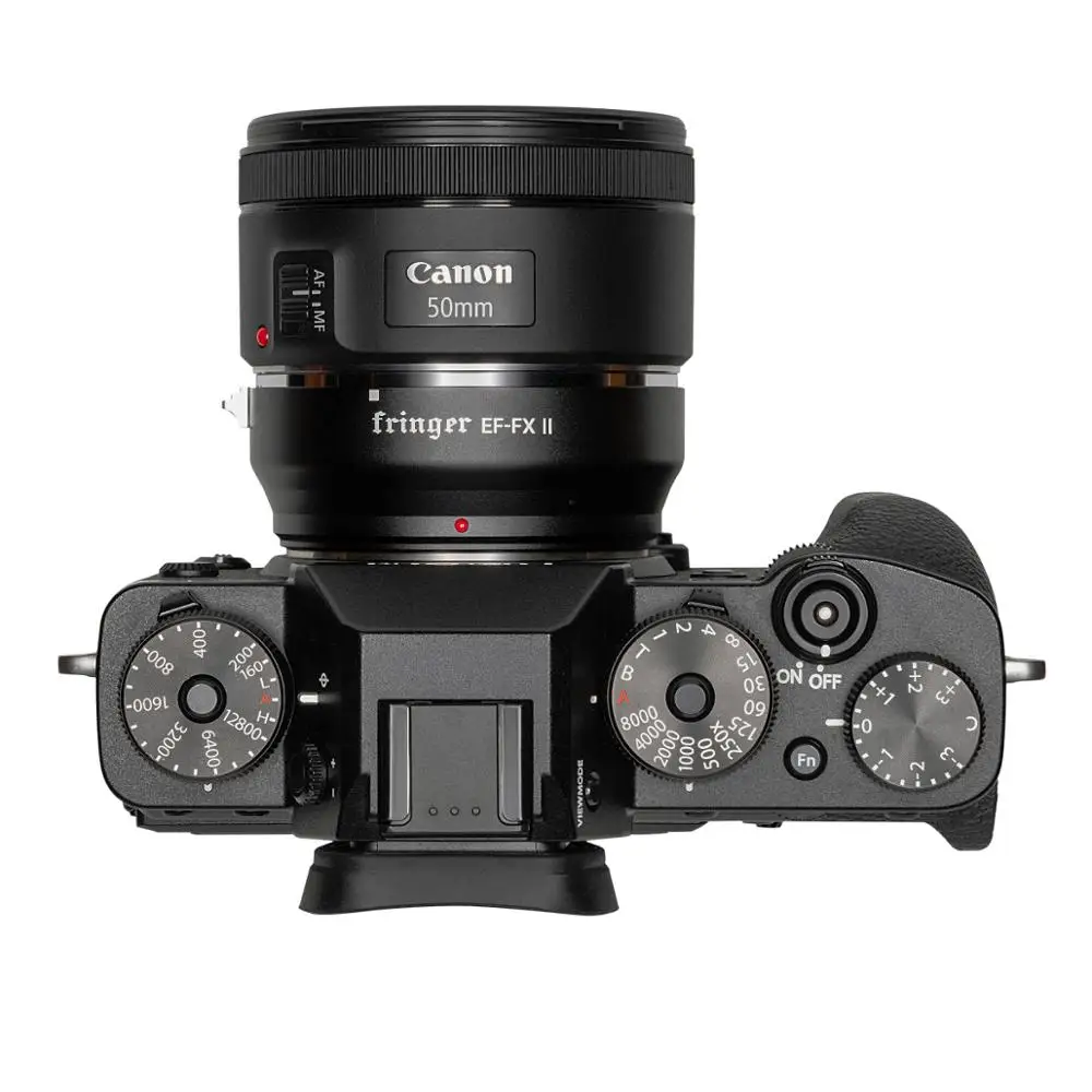 Адаптер объектива Fringer EF-FX II FR-FX20 автофокус для Canon Sigma камеры Fujifilm с креплением FX XT3