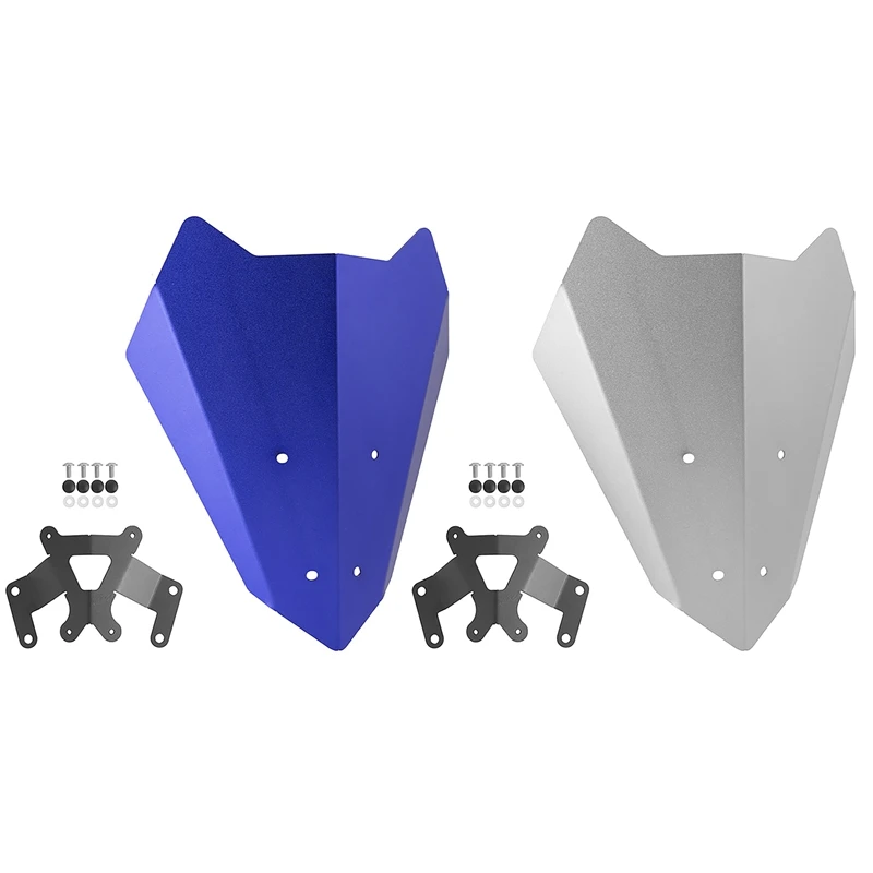 

CNC Aluminum Motorcycle Windscreen Windshield for Yamaha MT15 MT-15 MT 15 2019 2020 2021 Wind Deflector