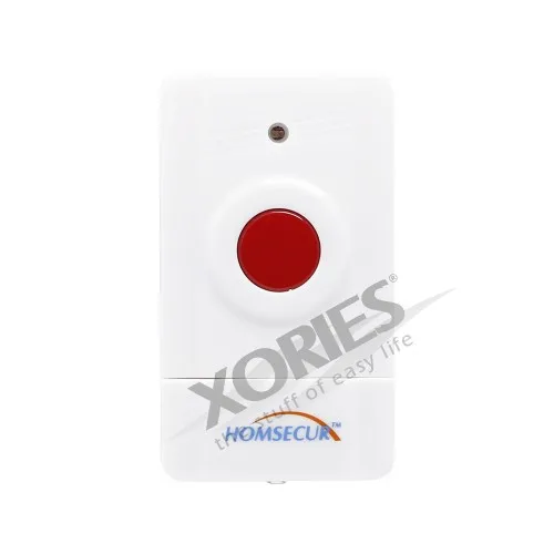 HOMSECUR APP Controlled Wireless GSM-2G Home House Alarm System+Red Flash Siren