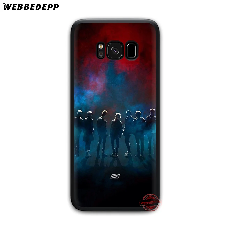 WEBBEDEPP Ikon Kpop мягкий чехол для Samsung J4 J6 Prime Plus J8 2018 J7 Доу A20E A70S A51 A71 A81 A91 | Мобильные