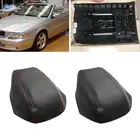Для Volvo S70 V70 C70 1993 - 1996 1997 1998 1999 2000 2001 микрофибра кожа центр управления крышка подлокотника крышка коробки наклейка отделка