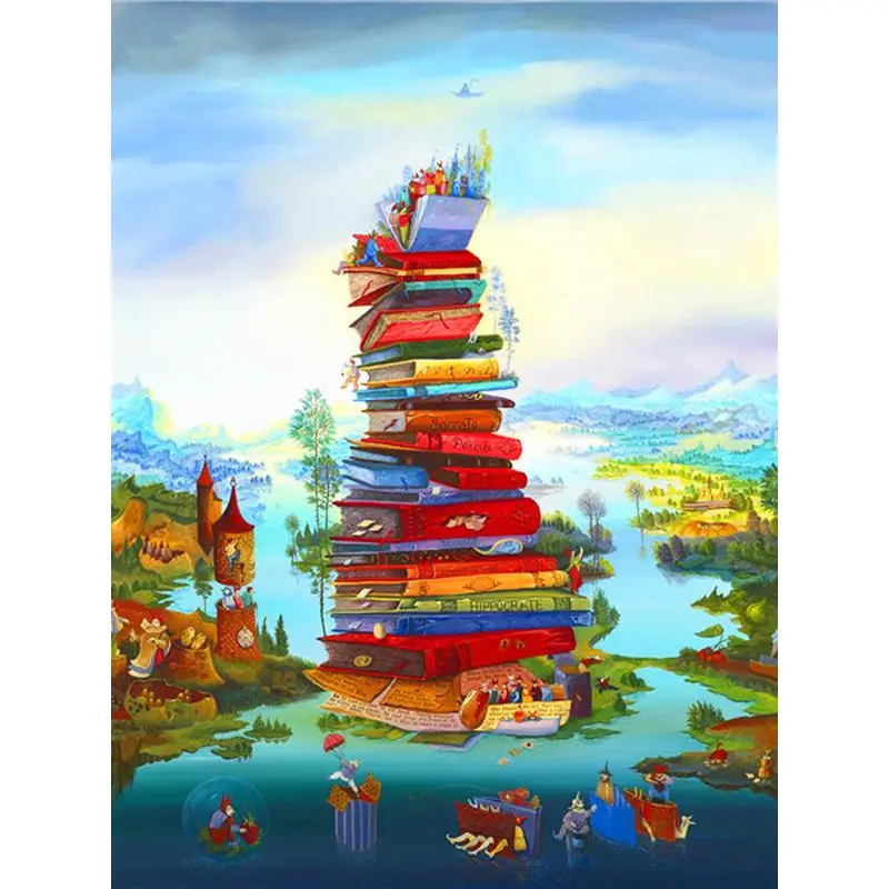 

Home Decor Painting By Numbers Book DIY Room Wall Art Zero Basis HandPainted Drawing On Canvas Oil malowanie po numerach