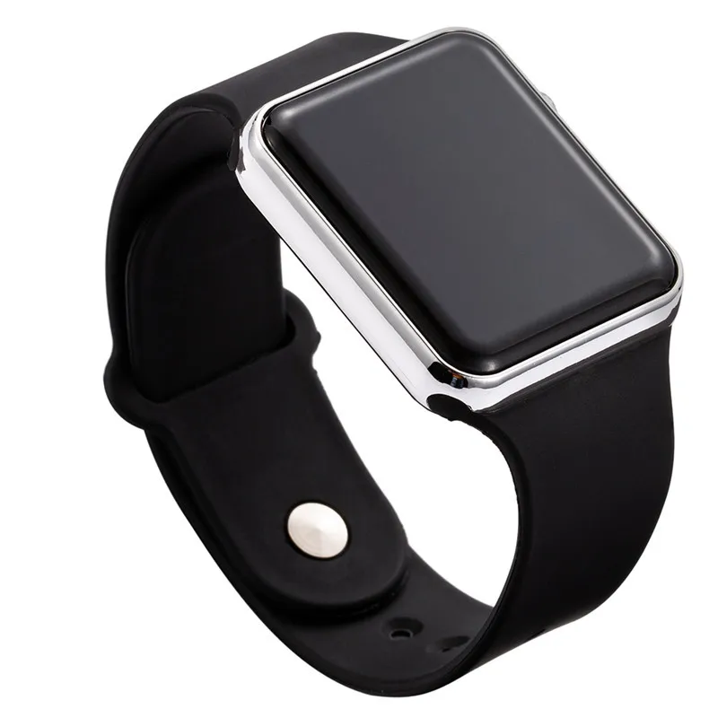 Светодиодный спортивные Для мужчин часы и дата роскошные Цифровые мужские в