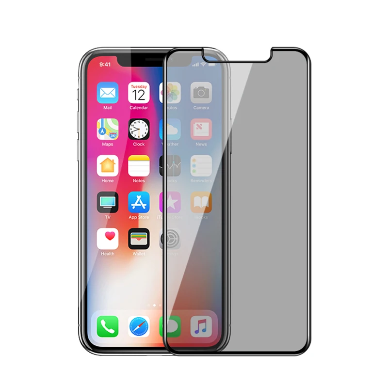 For iPhone 11 Pro Защита экрана Nambosi для iPhone 11 Pro X XS полное покрытие анти шпион закаленное стекло Совместимо с iPhone X Xs 11Pro - Цвет: For iPhone 11 Pro