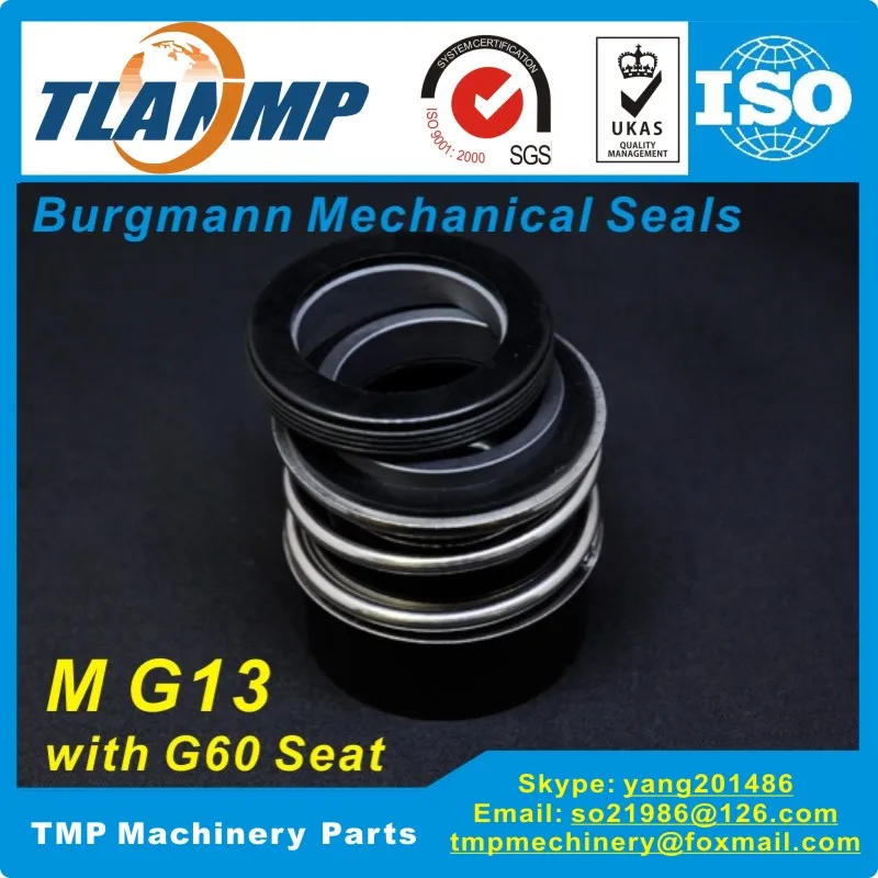 MG13/16-G60 (MG13-16/G60) TLANMP механические уплотнения Burgmann с G60 стационарным сиденьем для