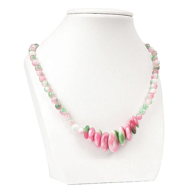 Высококачественное ожерелье из халцедона женское модное 2021 драгоценных камней