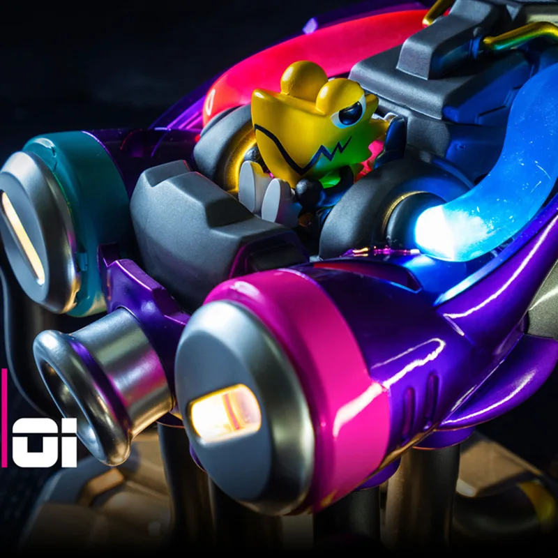 

Limited Edition Wazzupfamily Semi-Machinery Octopus Blind Box Garage Kit Decoration Gift 6styles Model Soldier Finished Product