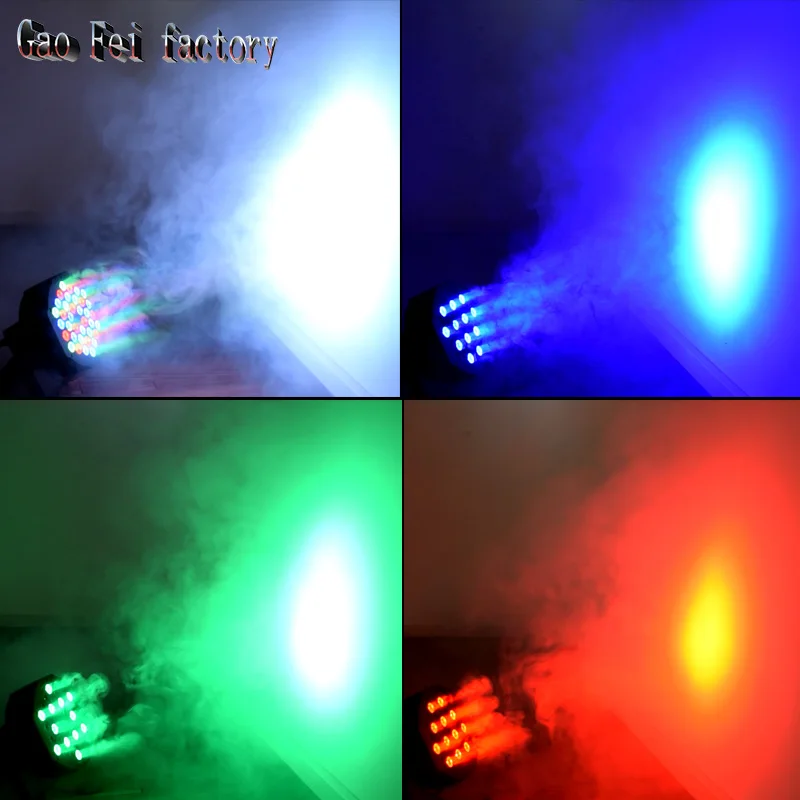 Party Lights 36X3W Led Flat Par RGB Dmx512 Disco Lamp LED Lyre Wash Beam Projector Dmx Controller For Wedding Dance Floor | Освещение