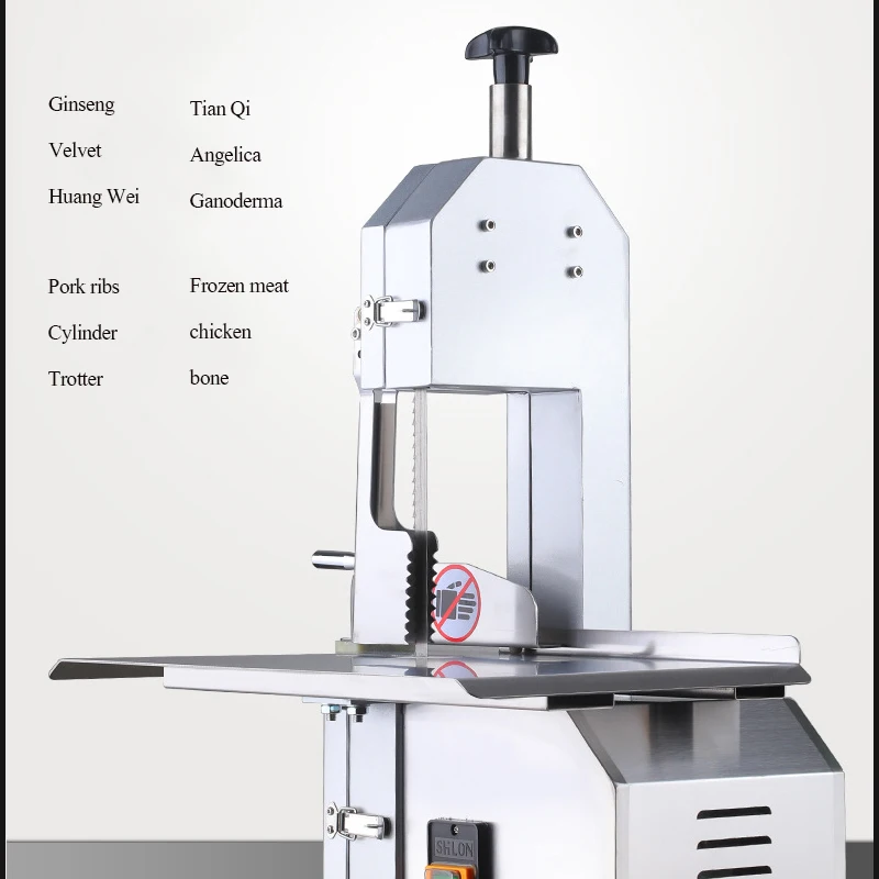 Автомат для резки Коммерческая пила из нержавеющей стали мясо свинины ребрышки