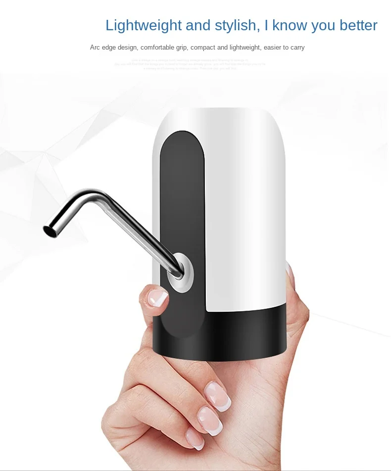 

Barreled water pump, electric water dispenser, household rechargeable mineral water absorber, water pressure