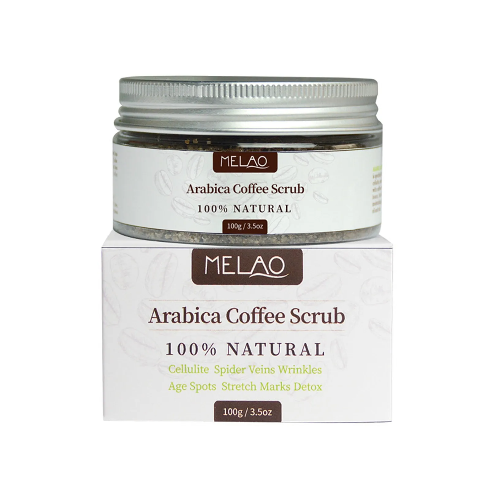 

Coffee Scrub Body Cream Natural Organic Formula Facial Sea Salt Exfoliating Whitening Moisturizing Anti Cellulite Treatment Acne