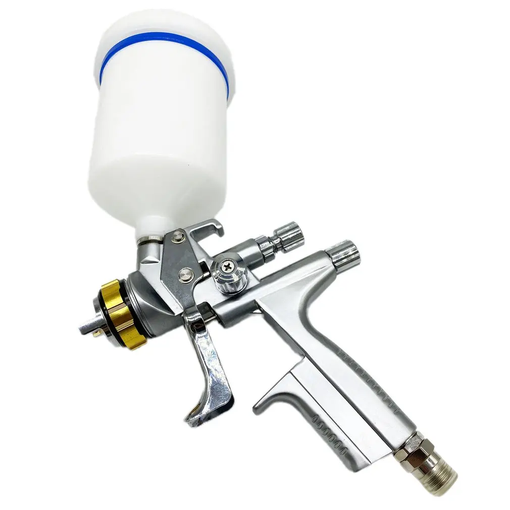 

Professional Car Paint Spray Gun 1.3Mm Upper Pot Auto Sheet Metal Furniture Environmental Spray Gun Paint Gun Pneumatic Tool