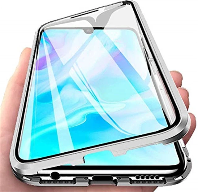 

Phone Case For Xiaomi Note 10 10S 6X A2 8 9 SE Ultra CC9 CC9E A3 Pro Lite Max Mix 3 2S 360 Magnetic Shockproof Double Glass Cove