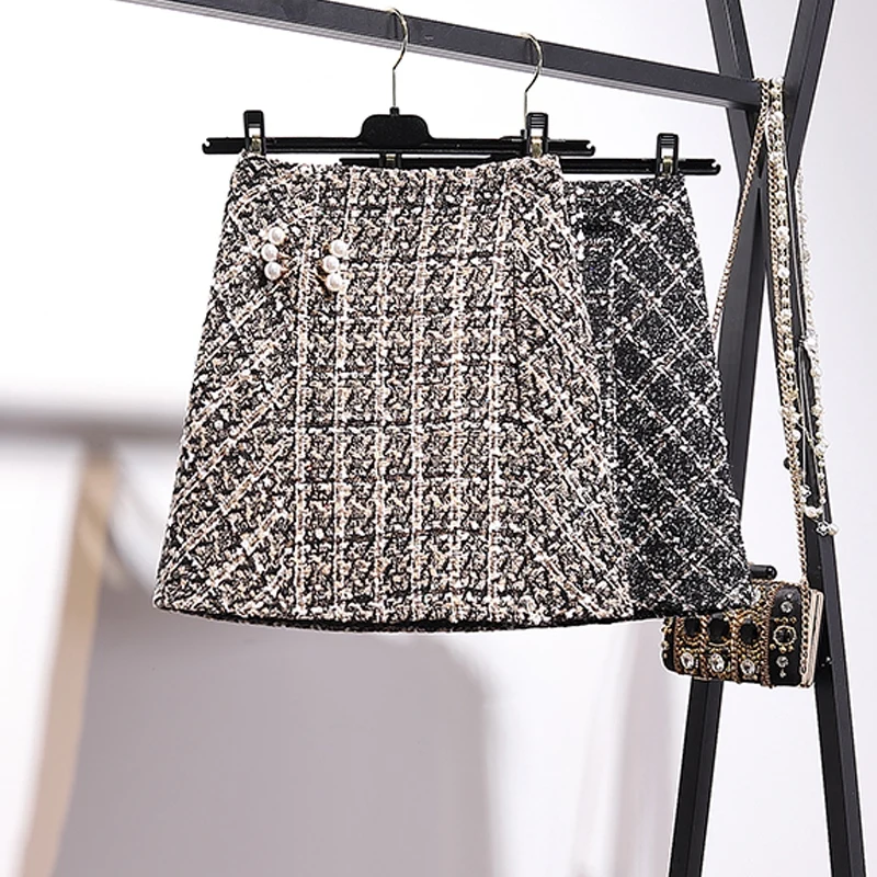 JSXDHK осенне-зимний комплект из двух предметов с бусинами повседневный модный