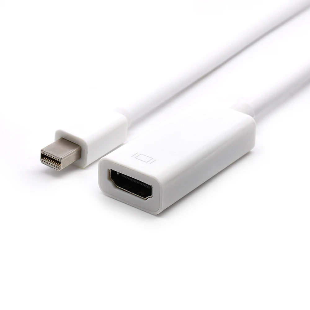 

MINI DP male to HDMI-Compatible female cable adapter converter for PC laptop monitor projector