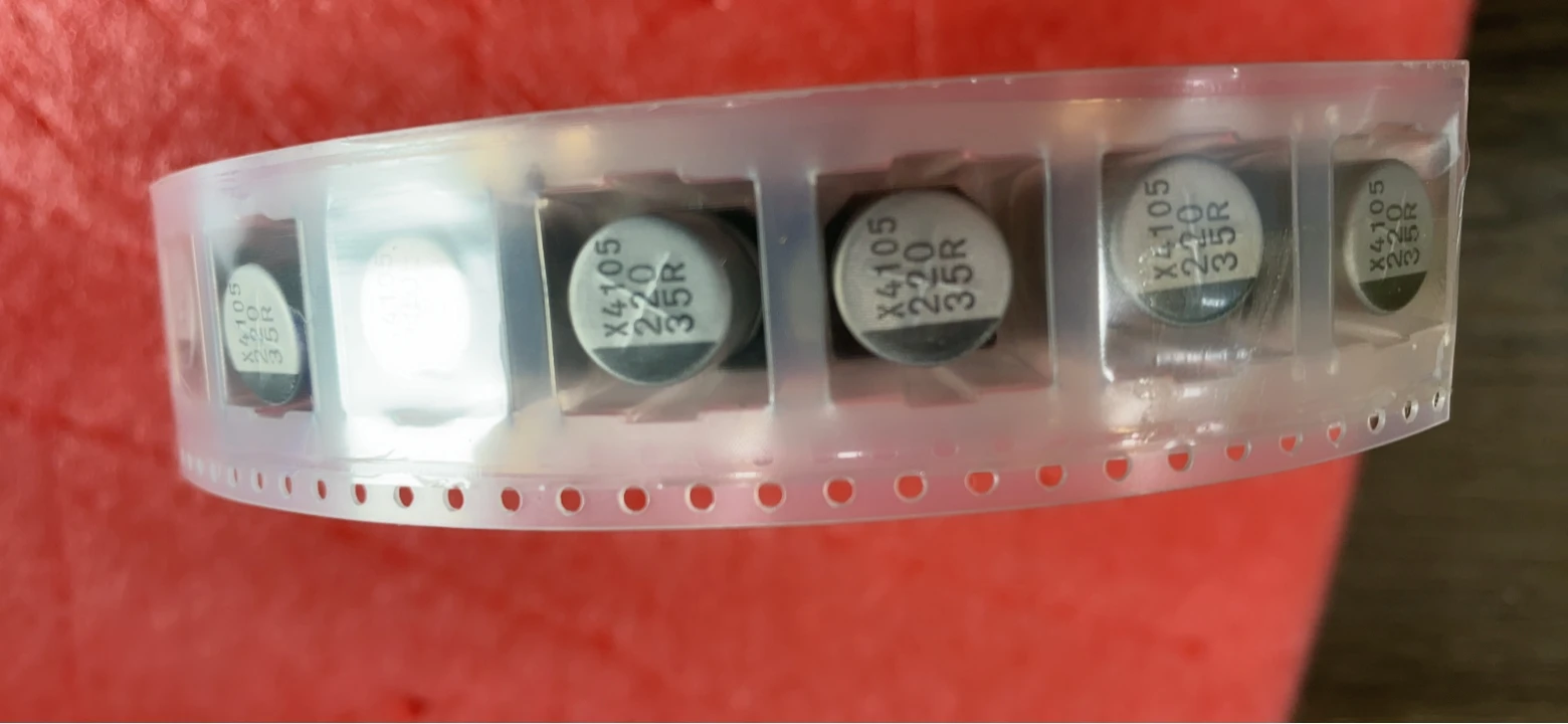 Высококачественные Алюминиевые Электролитические Конденсаторы SMD 220 мкФ/35 в 10x10