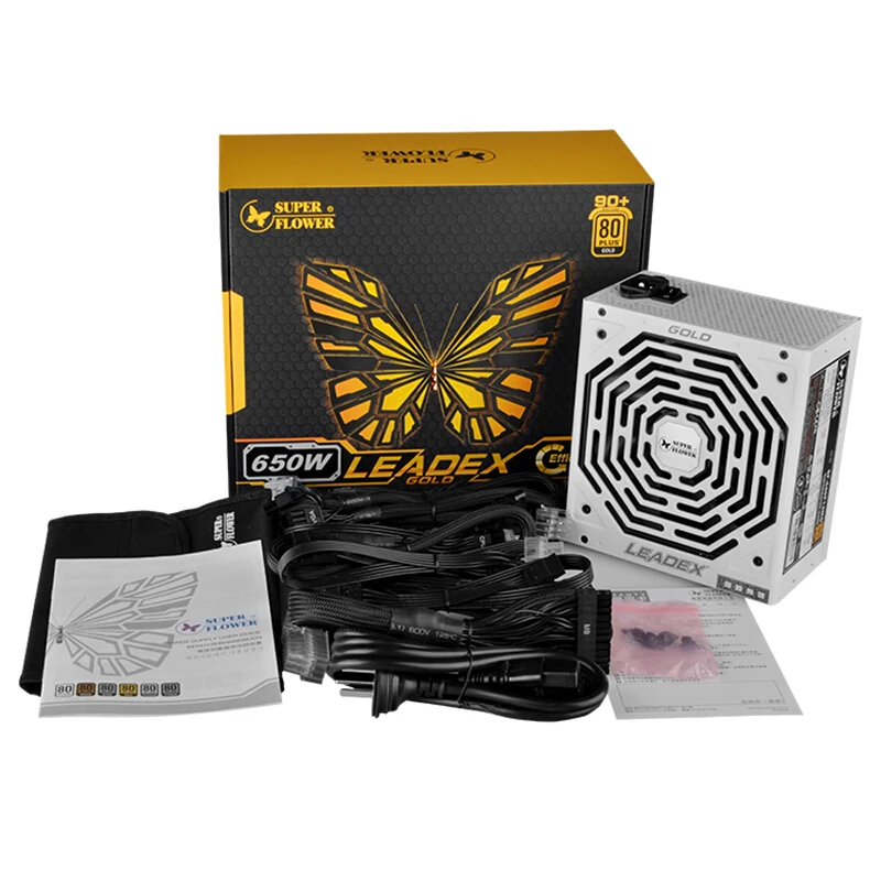 

LEADEX G 850W 80PLUS gold certification Full module power supply 5-year warranty