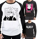 Футболка унисекс с длинным рукавом и принтом аниме Hunter X Hunter