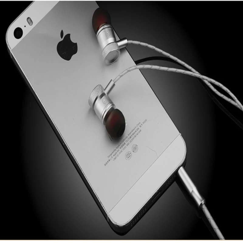 Оригинальные металлические наушники FGJ01 с басами музыкальные вкладыши для