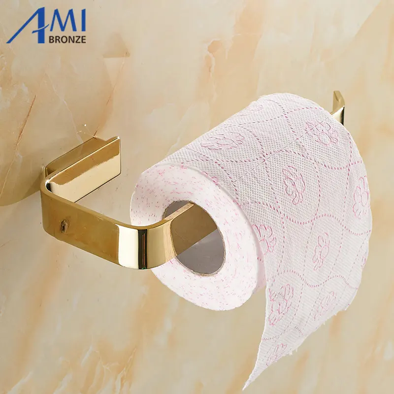 Серия FZ золотистая полированная латунь аксессуары для ванной комнаты Аксессуары