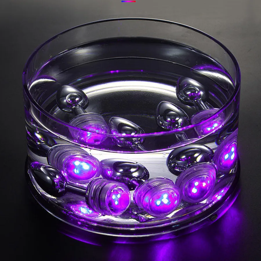 LED Anal Plug Metal Colorful Light Butt For Adult Game Dildo Realistic Intimate Goods Vagina Massager Toys NO Vibrator | Красота и