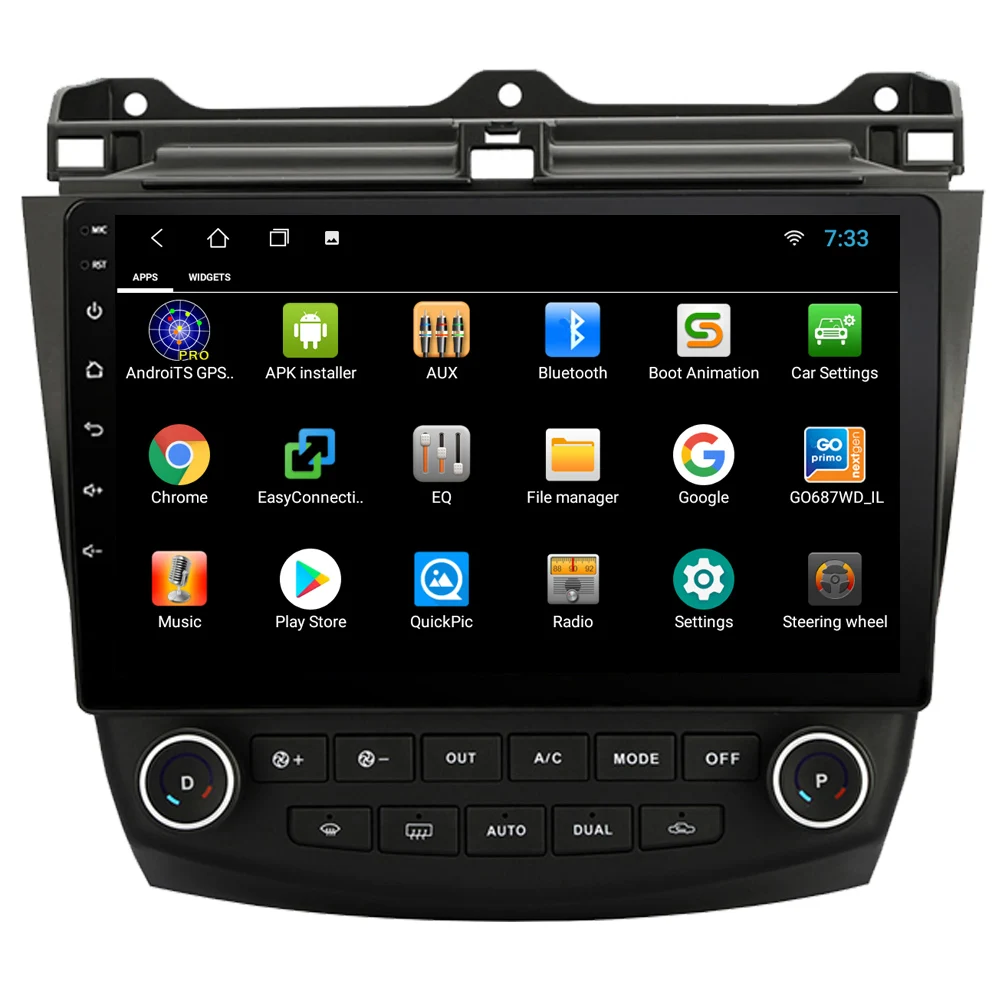RoverOne для Honda Accord 7 2003-2007 Android 12 Автомагнитола автомобильный мультимедийный плеер
