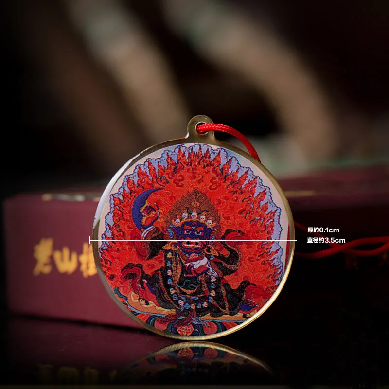 Подвеска из двух предметов искусственная медная подвеска с тибетским