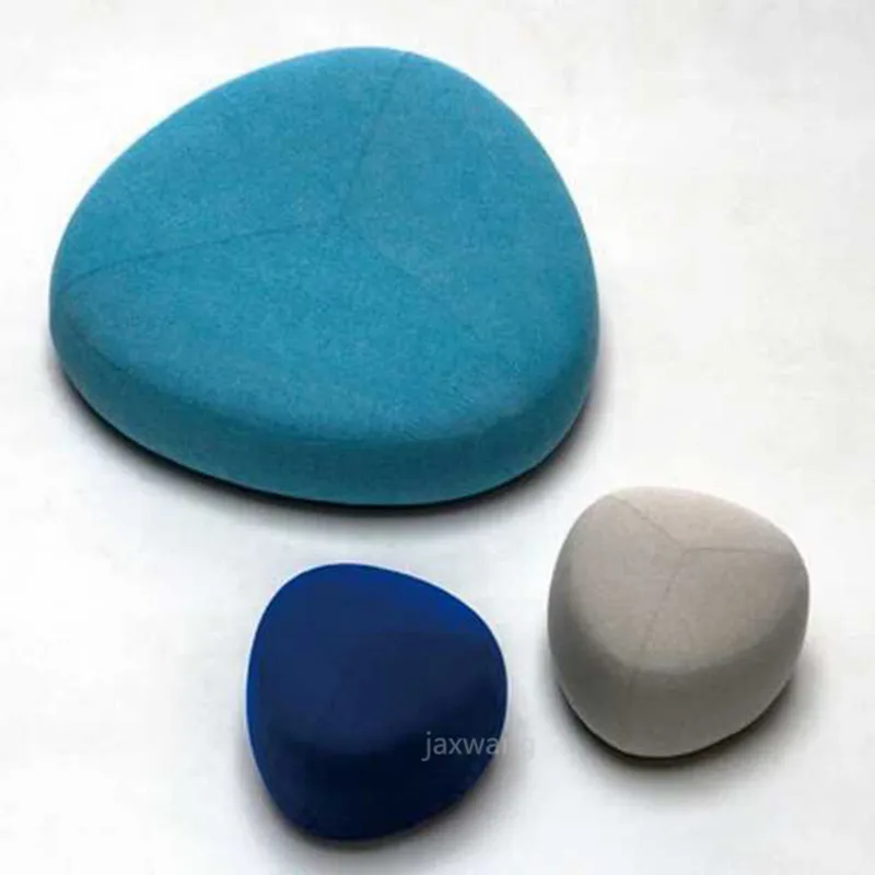 

Louis Modern Nordic Cloth Sofa Fashion Personality Triangular Pier Public Space Creative Lazy Stool Customized Chairs