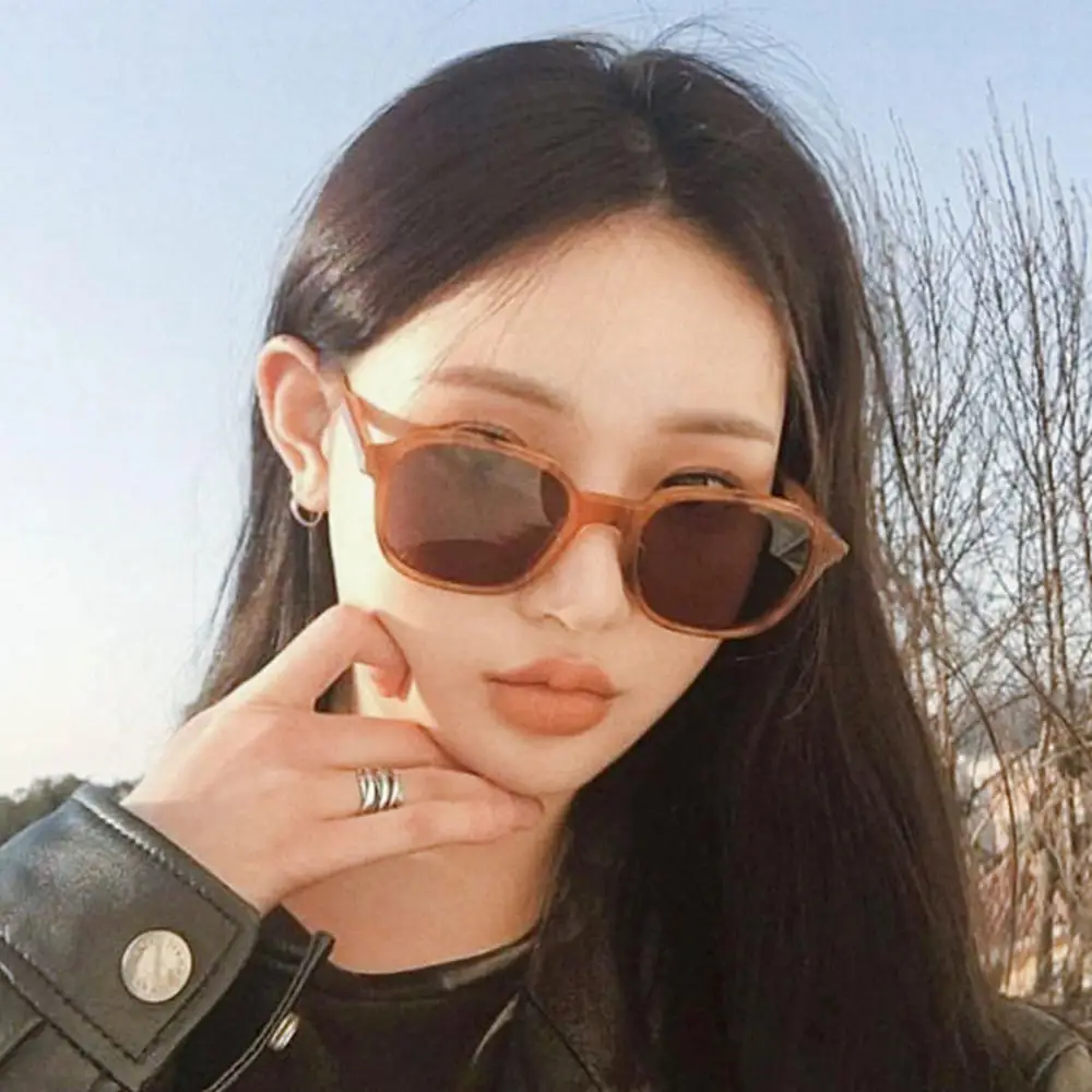 

1pc Retro Cat Eye Sunglasses Women Men Fashion Wild Round Frame Jelly Color Sun Glasses Mirror UV400 Fashion Driving Eyewear New