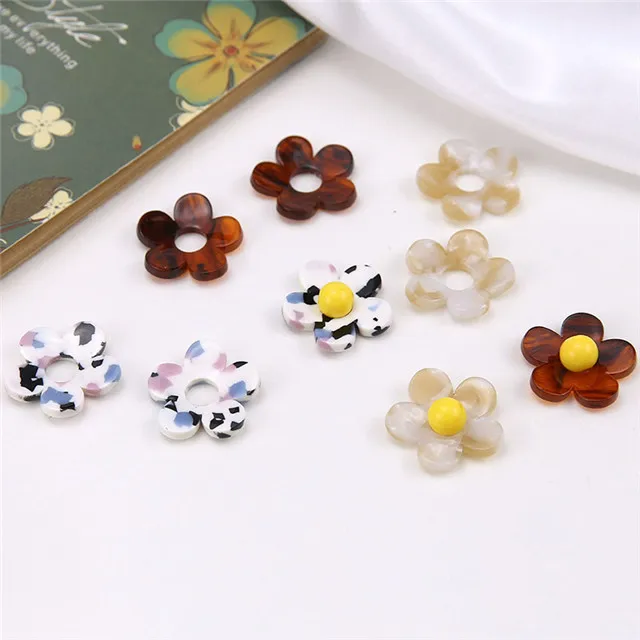 4 шт./лот уксусная кислота смола Ins крем от ветра гранулы милый корейский цветок