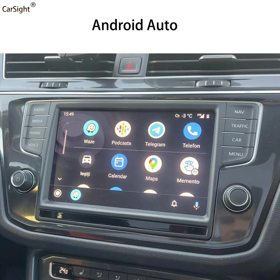 CarSight подключи и работай смартфон Mirrorlink интерфейс APP подключение для CarPlay Skoda Fabia
