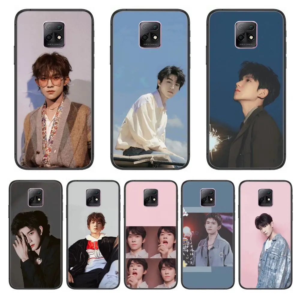 

Boy Group TFboys Phone Case For XiaoMi Redmi 10X 9 8 7 6 5 A Pro S2 K20 T 5G Y1 Anime Black Cover Silicone Back Pretty