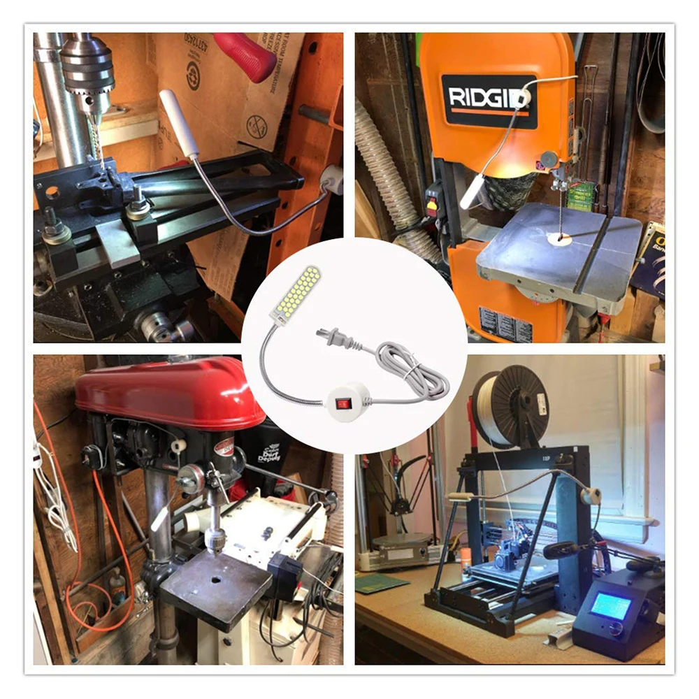 Швейная лампа 30 светодиодный швейный станок для одежды светильник дома рабочего