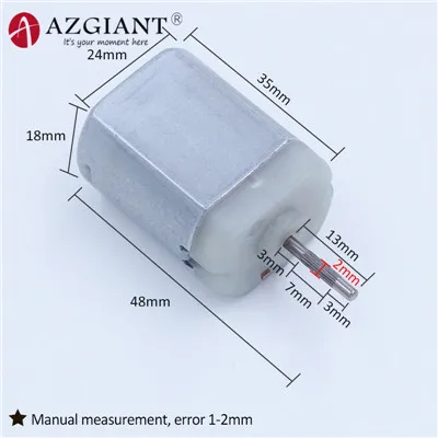 2шт Автомобильный топливный наполнитель заслонки замок двигателя FC280 12V DC