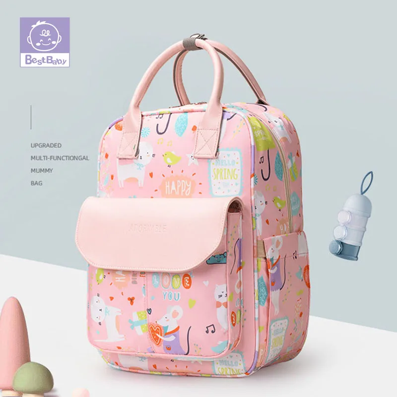 

Сумка-Органайзер для детских подгузников, большой емкости, с мультипликационным принтом, 2020