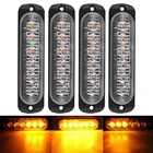 4 шт., автомобильные светодиодсветодиодный лампы 12 В