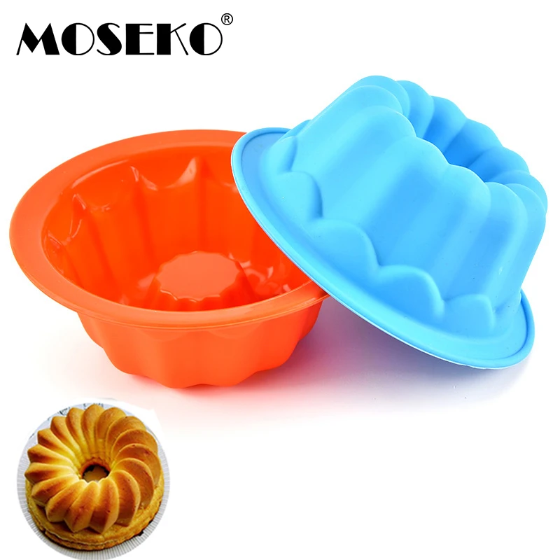 MOSEKO 3D силиконовая форма для торта выпечки кексов украшения тортов шифоновые