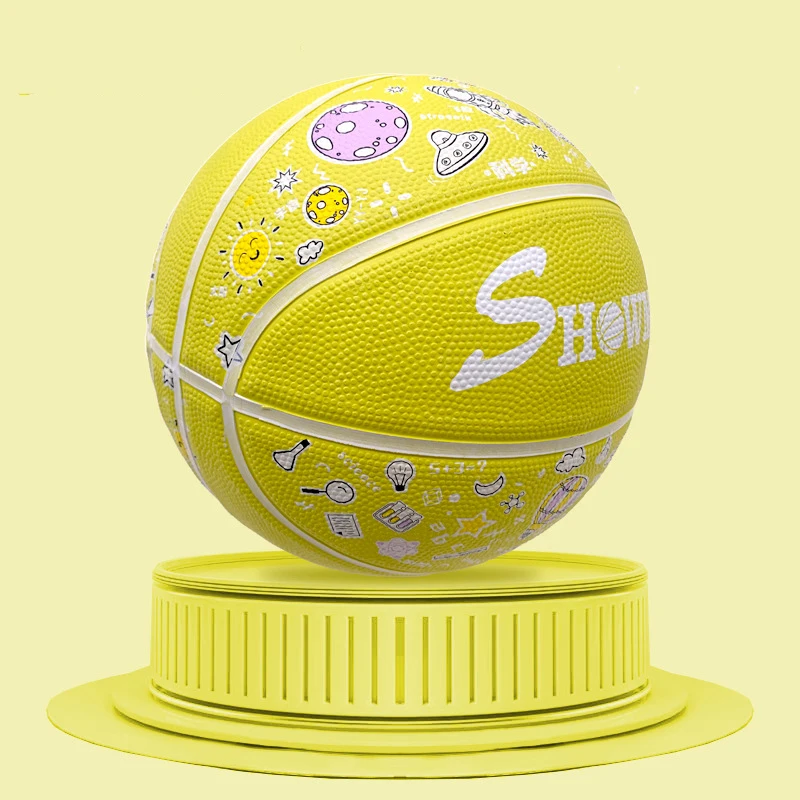 

Youth Basketball Size 7/5/4/3 For Indoor Outdoor Bouncy Rubber Basketball For Kids Girls Boys High Quality Basketball -40
