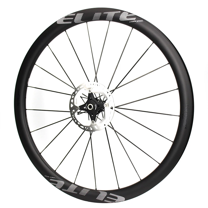 ELITEWHEELS PE ультралегкие гравийные углеродные колесные диски Углеродные спицы