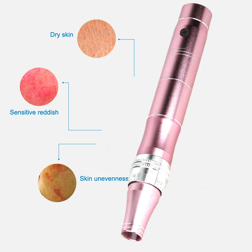 Электрический Профессиональный беспроводной набор для ухода за кожей Dermaing иглы