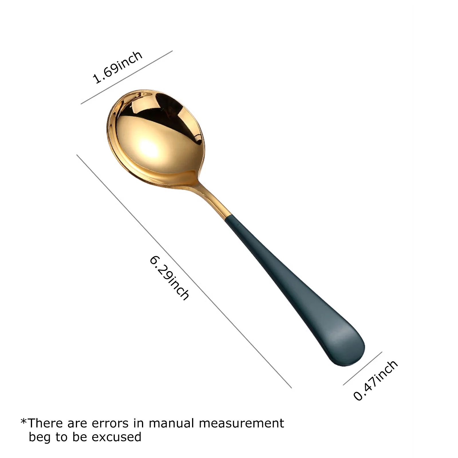 

4Pcs/Set Cute 304 Stainless Steel Spoon/Ice Cream Sugar Salt Spice Condiment Spoon/Short Handle Tea Coffee Scoop/Kitchen Tools