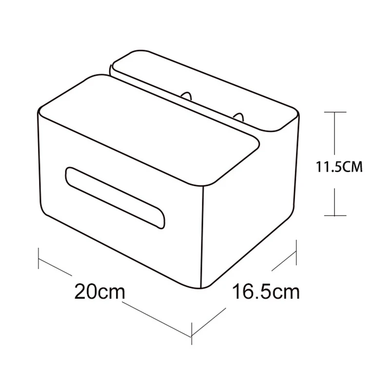 

Tissue Box Simple Living Room Dining Room Storage Creative Multifunctional Tissue Box Pumping Box