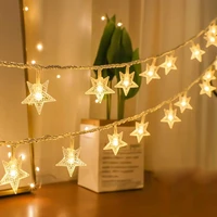 led string lights star fairy lights garland holiday christmas birthday wedding party indoor outdoor living room decorations