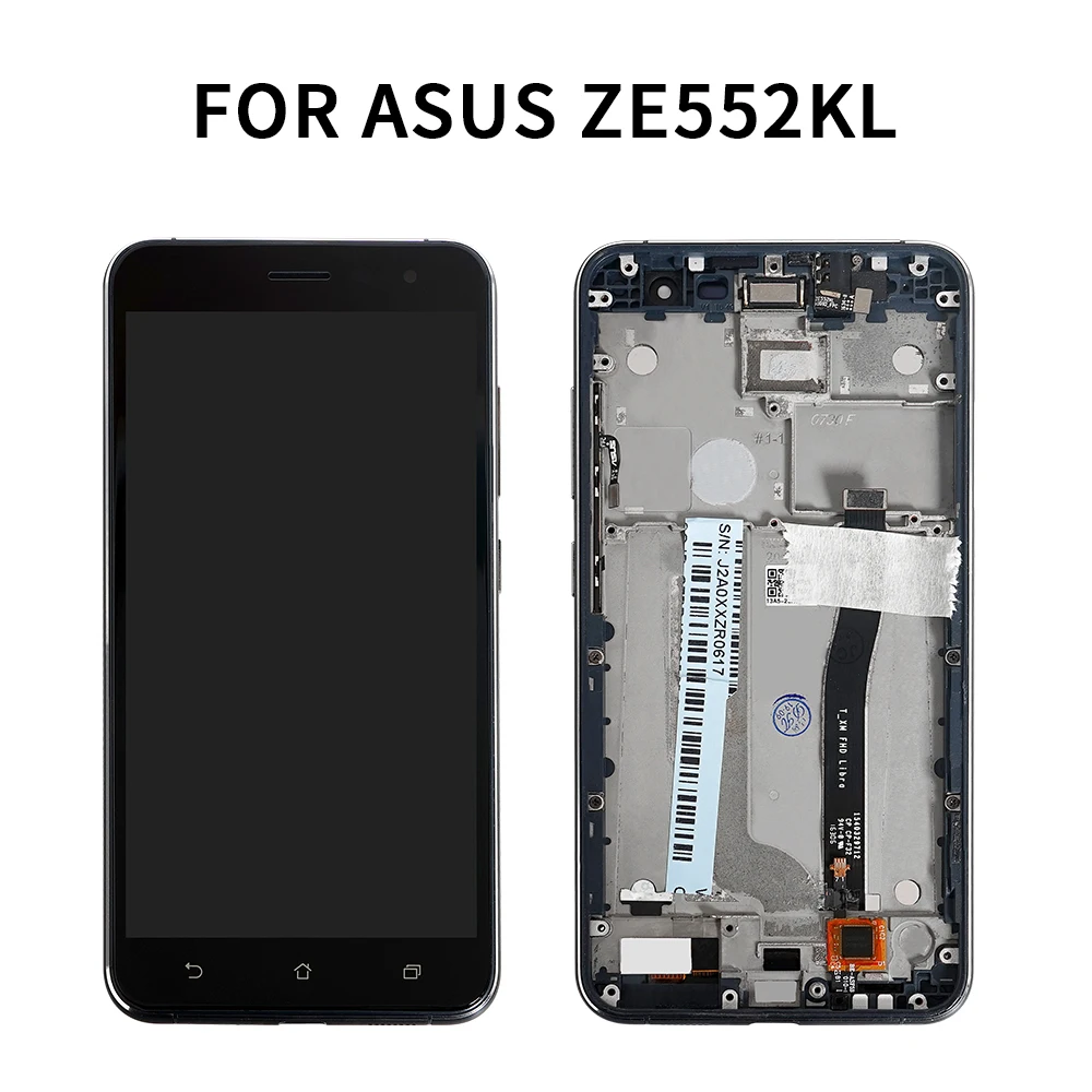 Дисплейный модуль для ASUS ZenFone 3 ZE552KL 5 дюйма с рамкой/без рамки|Экраны мобильных