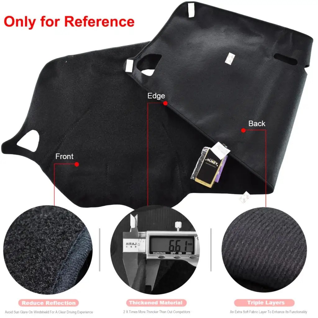 Dash Mat Dashmat Cover Board Carpet For Subaru XV Crosstrek Impreza 2012 - 2016 Forester 2014 2018 | Автомобили и мотоциклы
