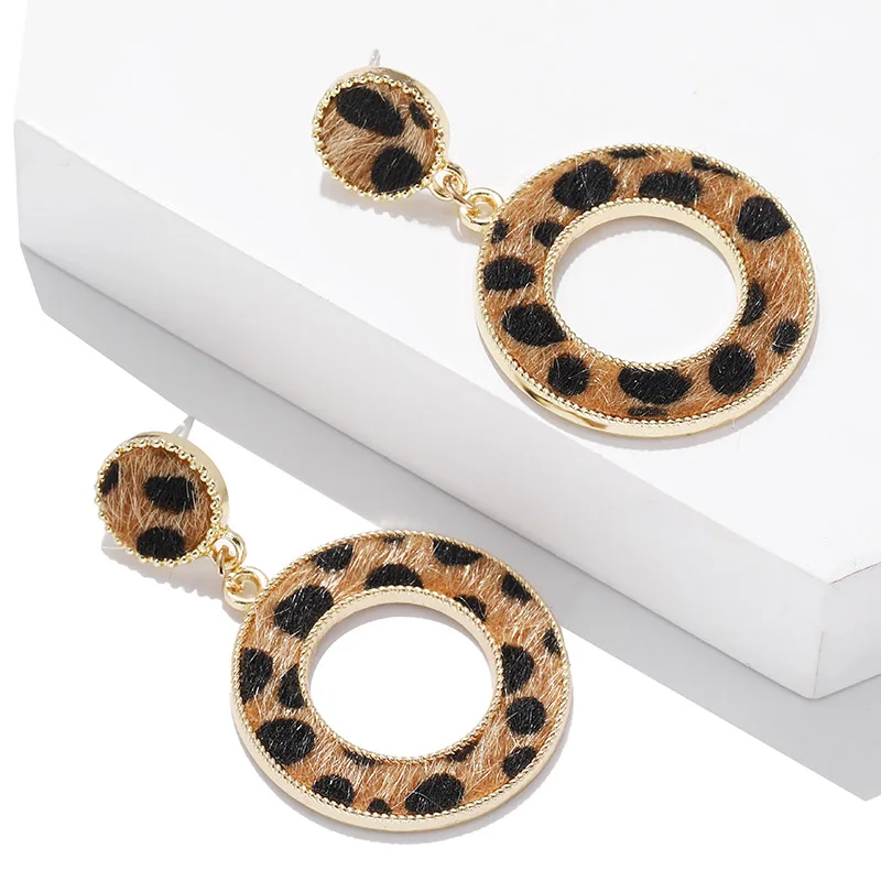 Модные геометрические серьги для женщин подарки ручной работы Ретро ювелирные