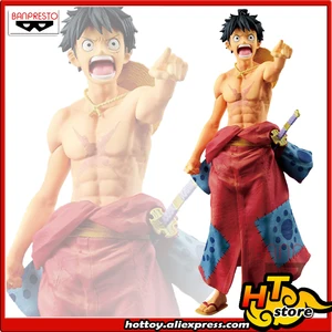 Фигурка колоссея Zoukeiou BWFC 2 от Banpresto WORLD, специальная коллекционная фигурка-Обезьяна D. В деревенском стиле ONE PIECE варафан