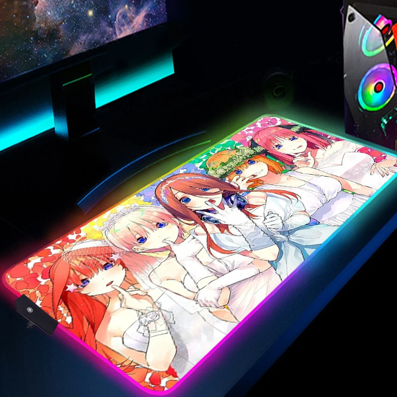 коврик для мыши gotoujian no hanayome rgb коврики
